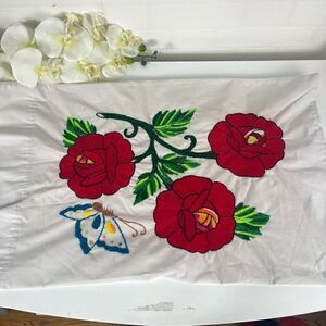 Hand Sewn Pillow Cover size 16x26in